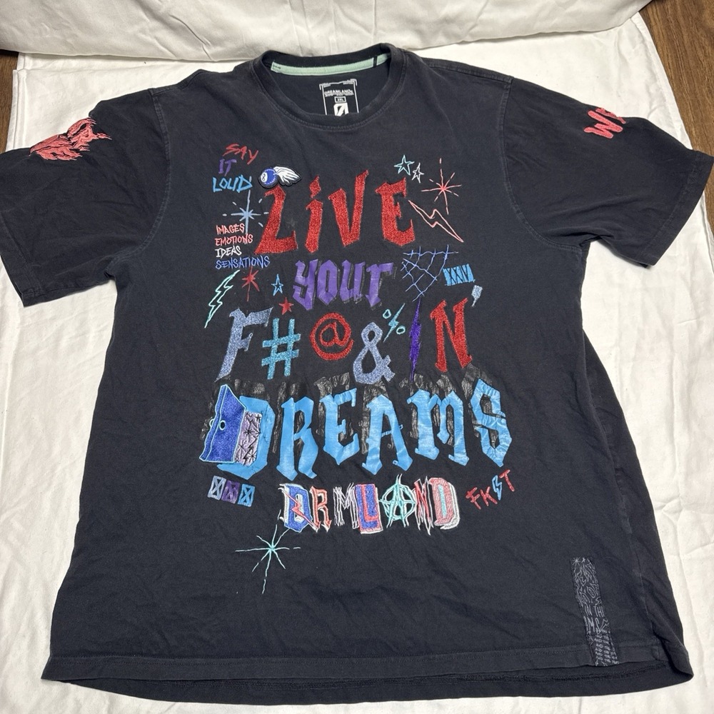 Dreamland Men's Live Your Dreams 2XL Tee